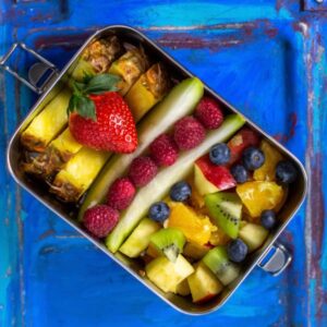 Těsnící lunchbox na ovoce