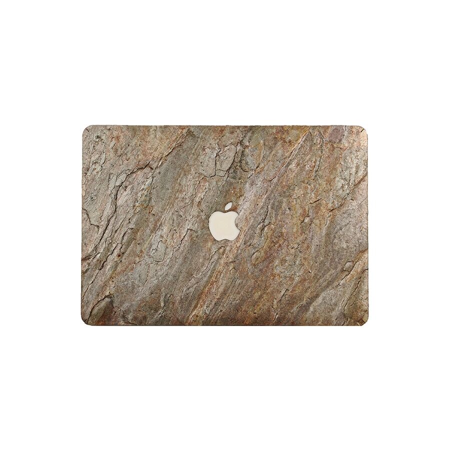 Krycí fólie na Macbook z pravého kamene WoodWe planoucí les