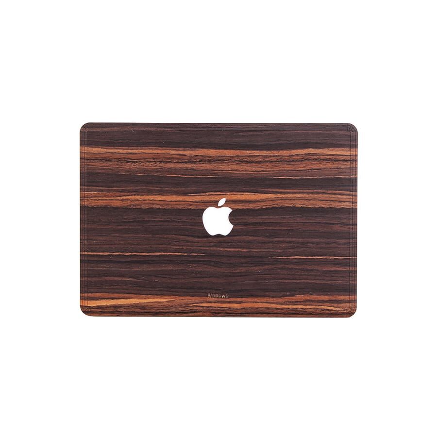 Krycí fólie na Macbook z pravého dřeva WoodWe ebony