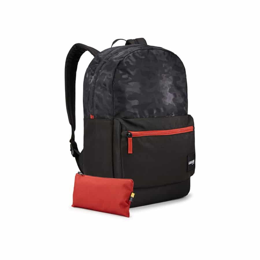 černo červený školní batoh