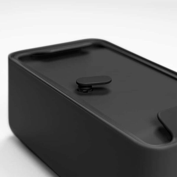 Box na jidlo Bauletto M Medium Carbon Black 1