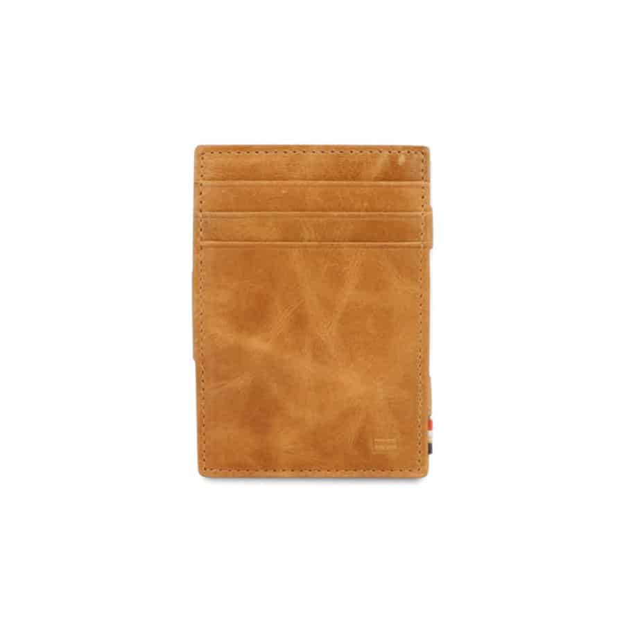 Kožená peněženka na karty s kapsou na mince Essenziale Brushed Garzini
