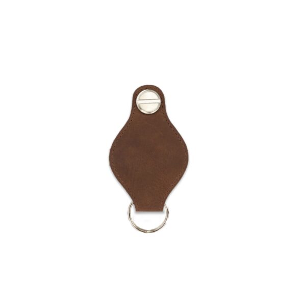 LUSSO AIRTAG KEY HOLDER Brushed Brown 2