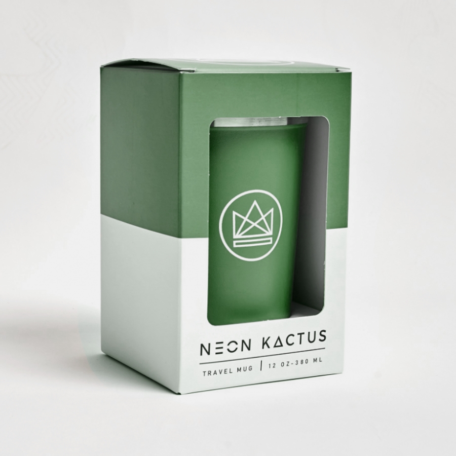 Designový termohrnek 380 ml Neon Kactus